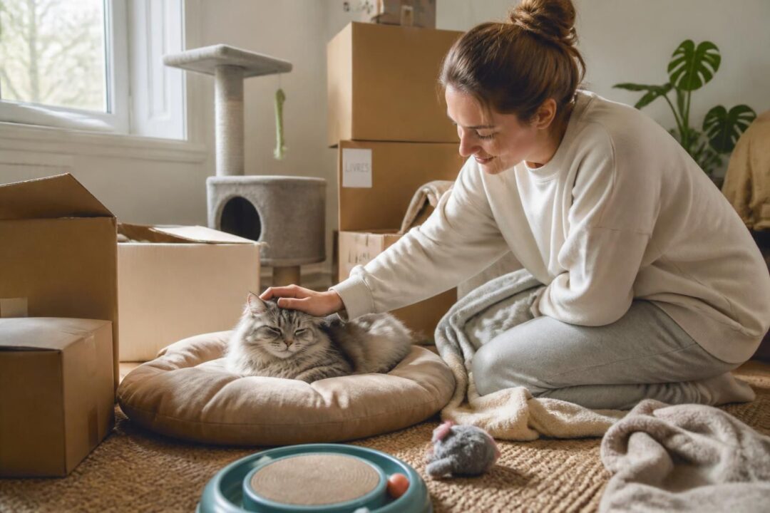 découvrez des conseils pratiques pour aider votre chat à se sentir en sécurité et apaisé après un déménagement.