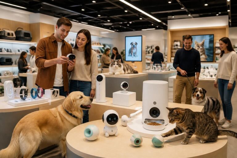 fnac darty inaugure une expérimentation innovante d'offres « pet tech » pour chiens et chats, disponible dans une dizaine de magasins, alliant technologie et bien-être animal.