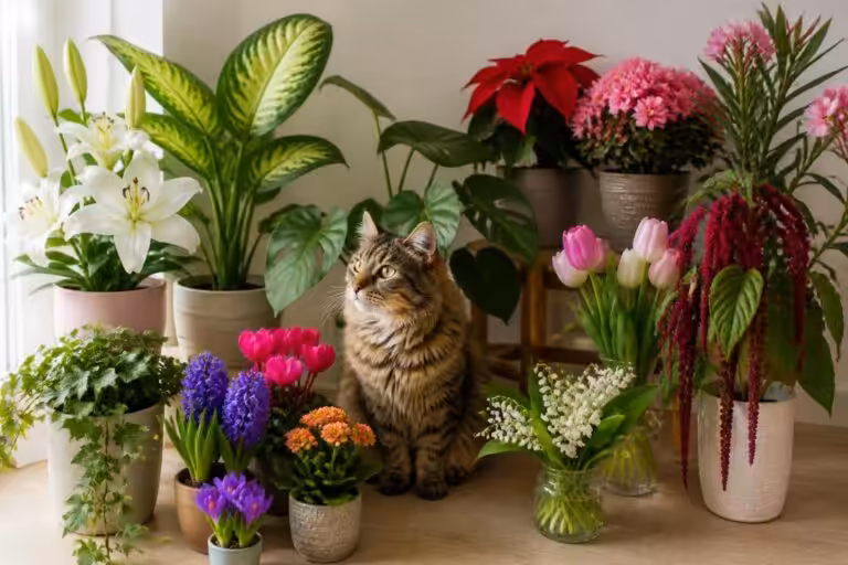 découvrez 15 plantes toxiques pour les chats à connaître absolument afin de protéger votre compagnon des dangers végétaux courants à la maison.