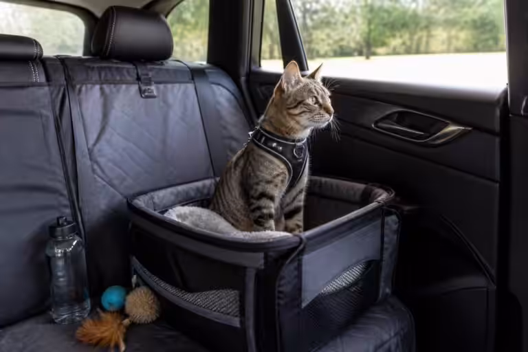 découvrez nos conseils pratiques pour transporter votre chat en voiture en toute sécurité et sérénité.