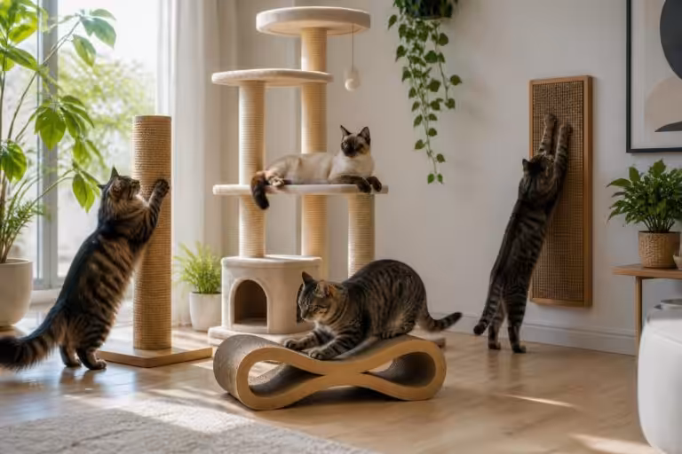 découvrez notre guide complet pour choisir le griffoir idéal pour votre chat, alliant confort, durabilité et design adapté à ses besoins.