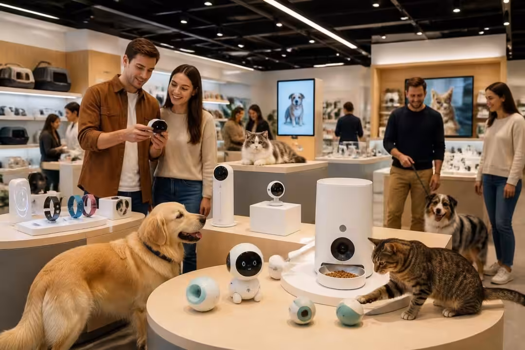 fnac darty inaugure une expérimentation innovante d'offres « pet tech » pour chiens et chats, disponible dans une dizaine de magasins, alliant technologie et bien-être animal.